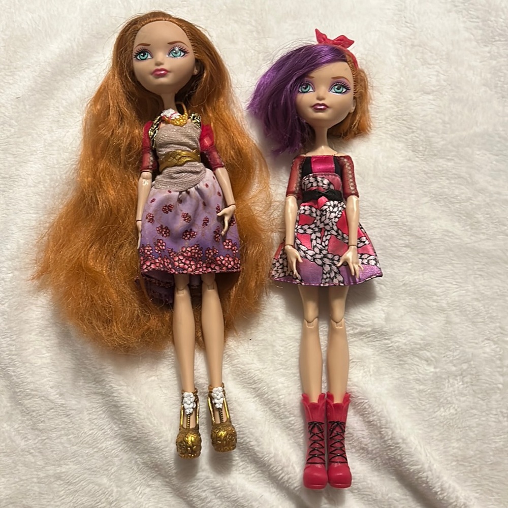 Ever after high holly and poppy set